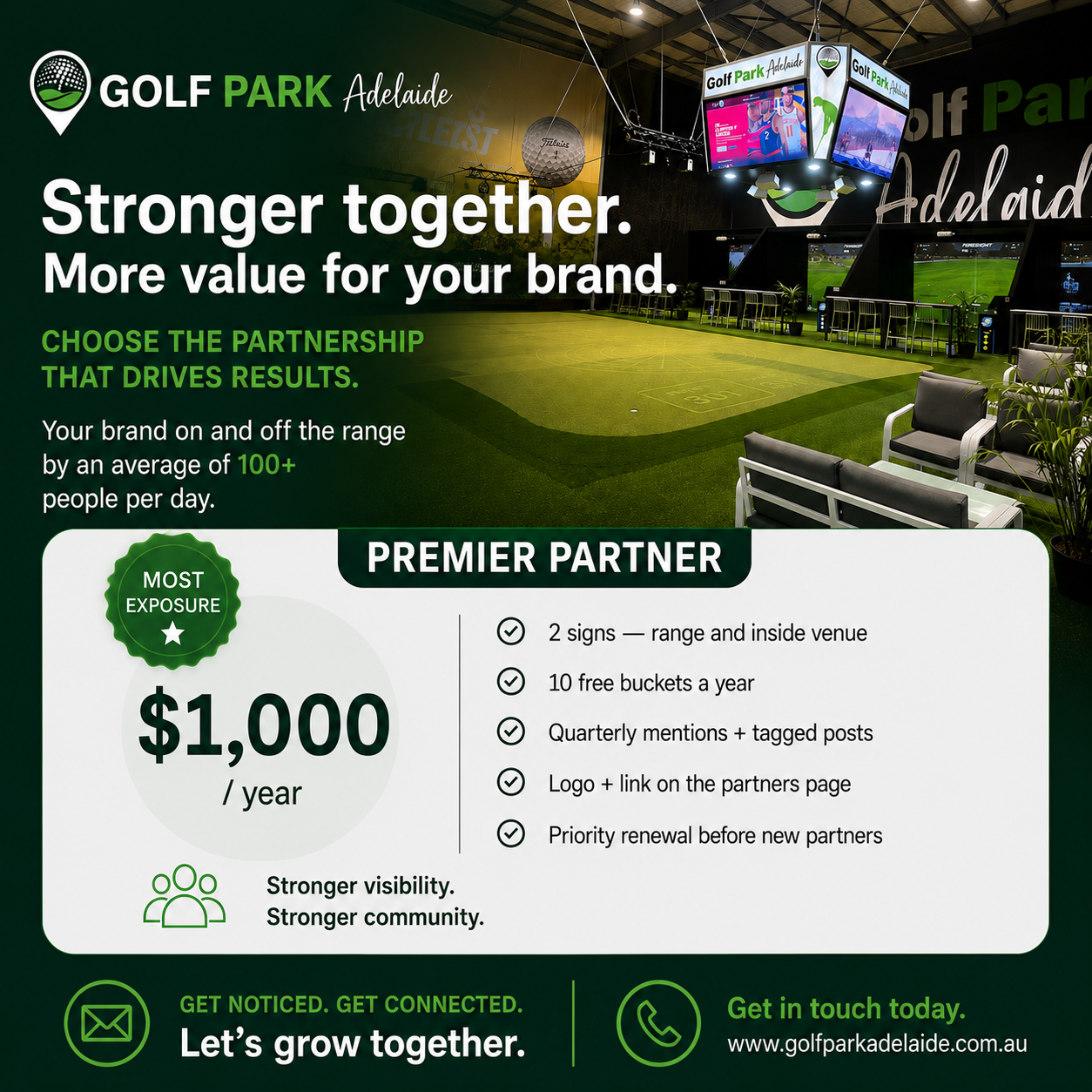 Premier Partner Sponsorship