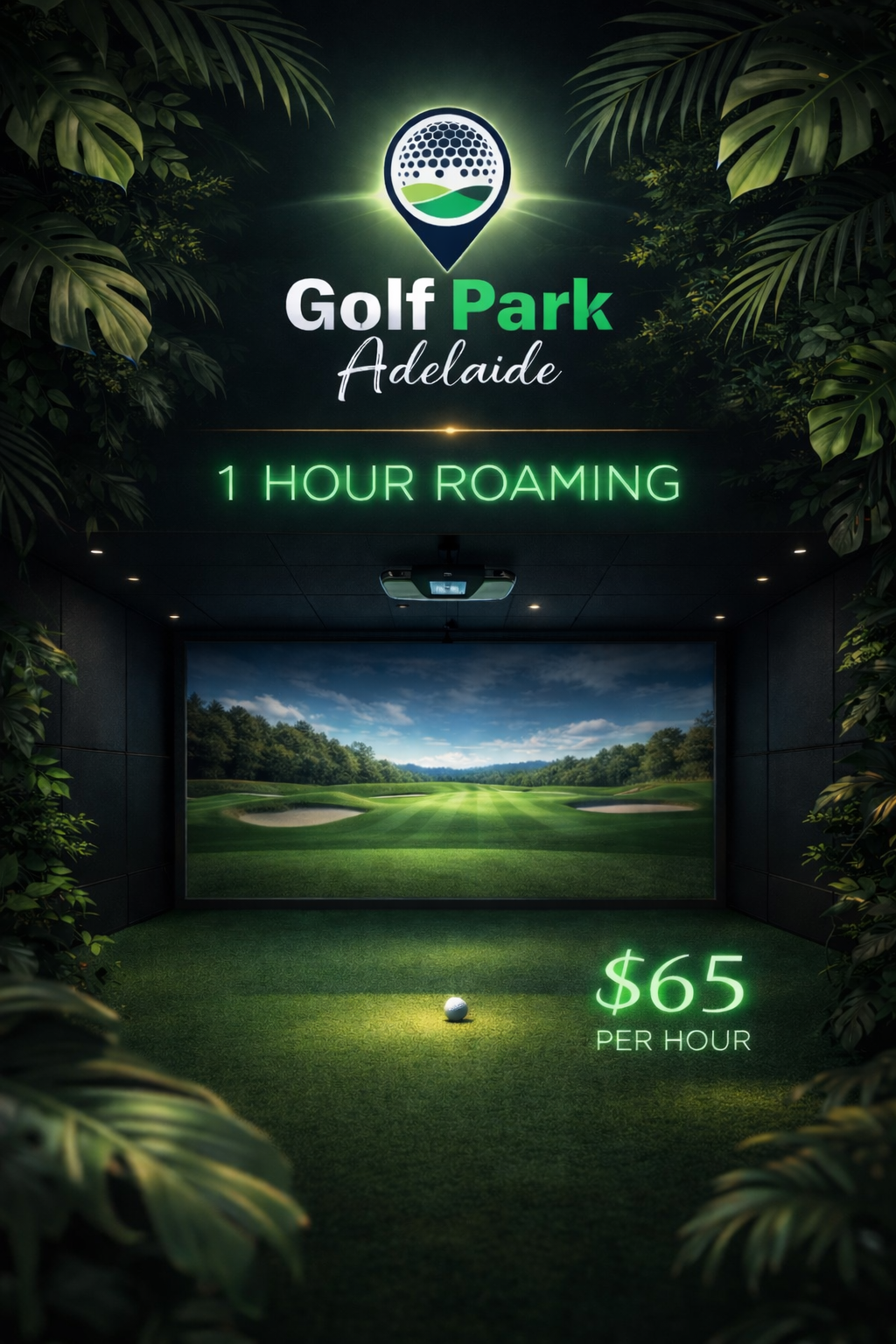 Golf Park Adelaide Roaming Hour | $65 Limited Release